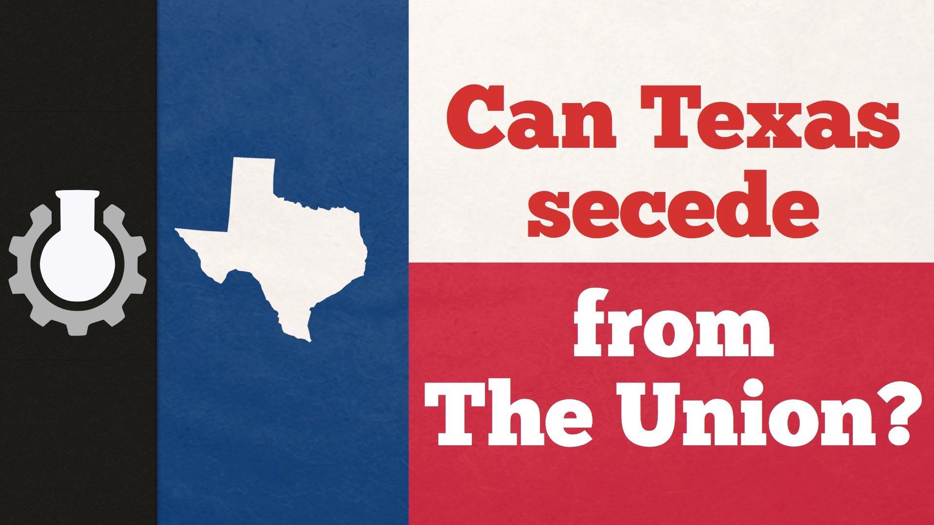 Can Texas Secede from the Union?