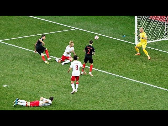 Croatia knocks Denmark out of the World Cup winning 3-2 on penalties