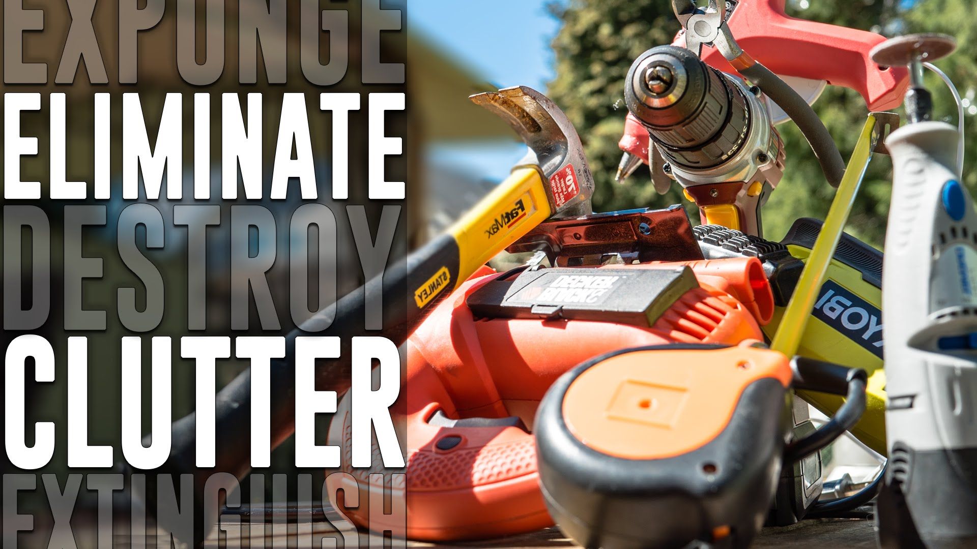 How To Eliminate Garage Clutter For Cheap