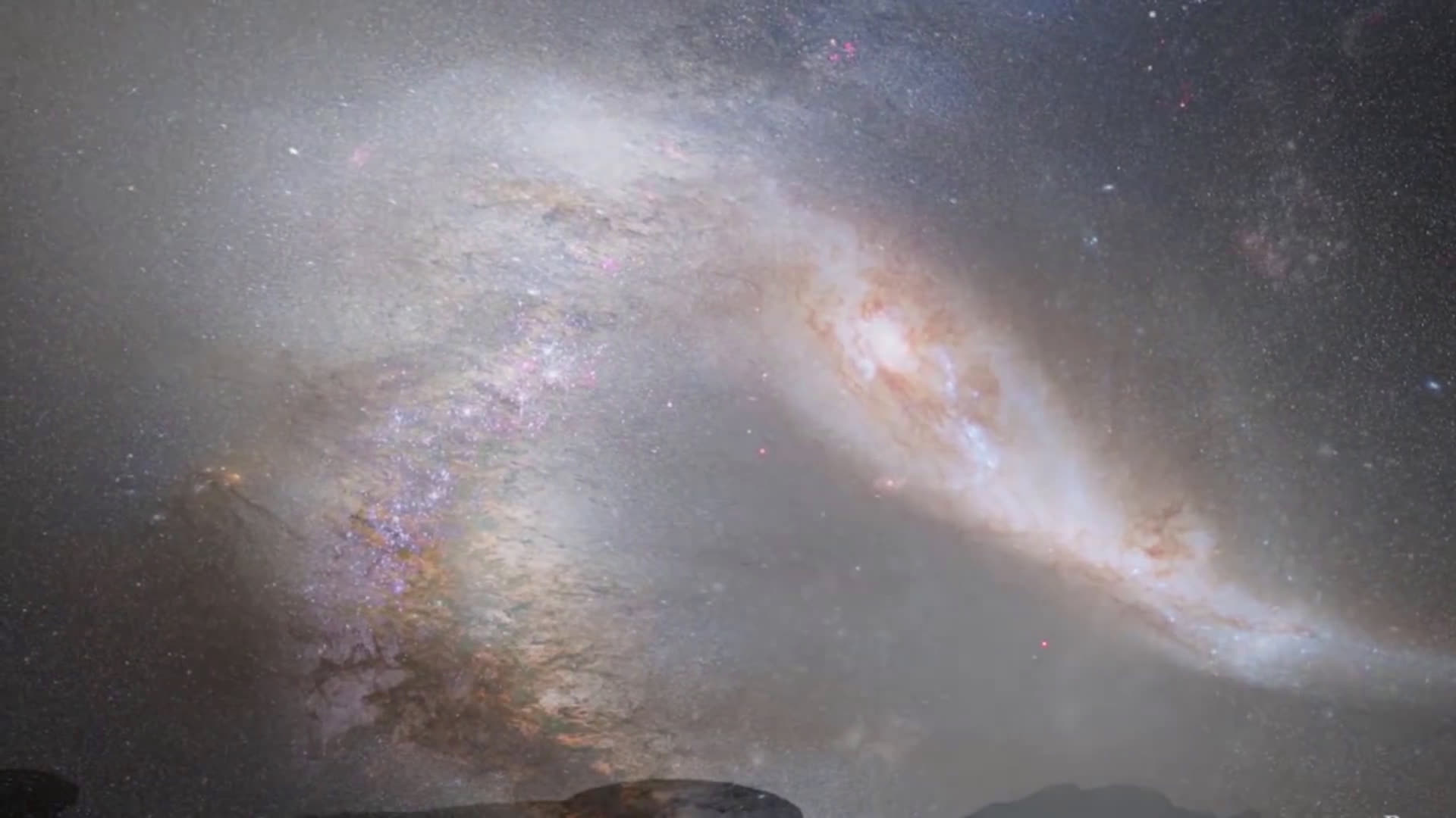 What If Our Galaxy Collided With Another?