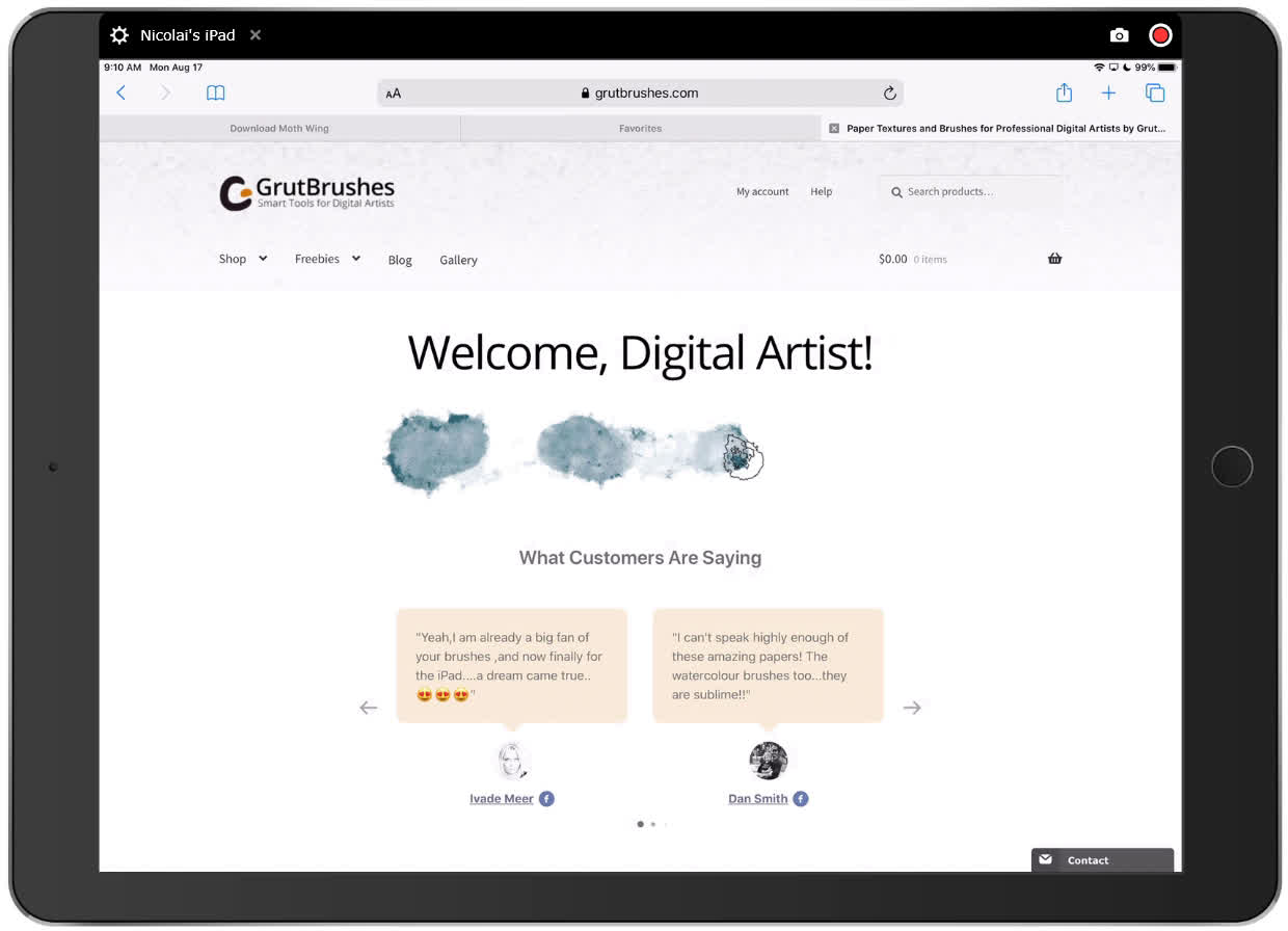 Cómo instalar pinceles de GrutBrushes (archivos ABR) en