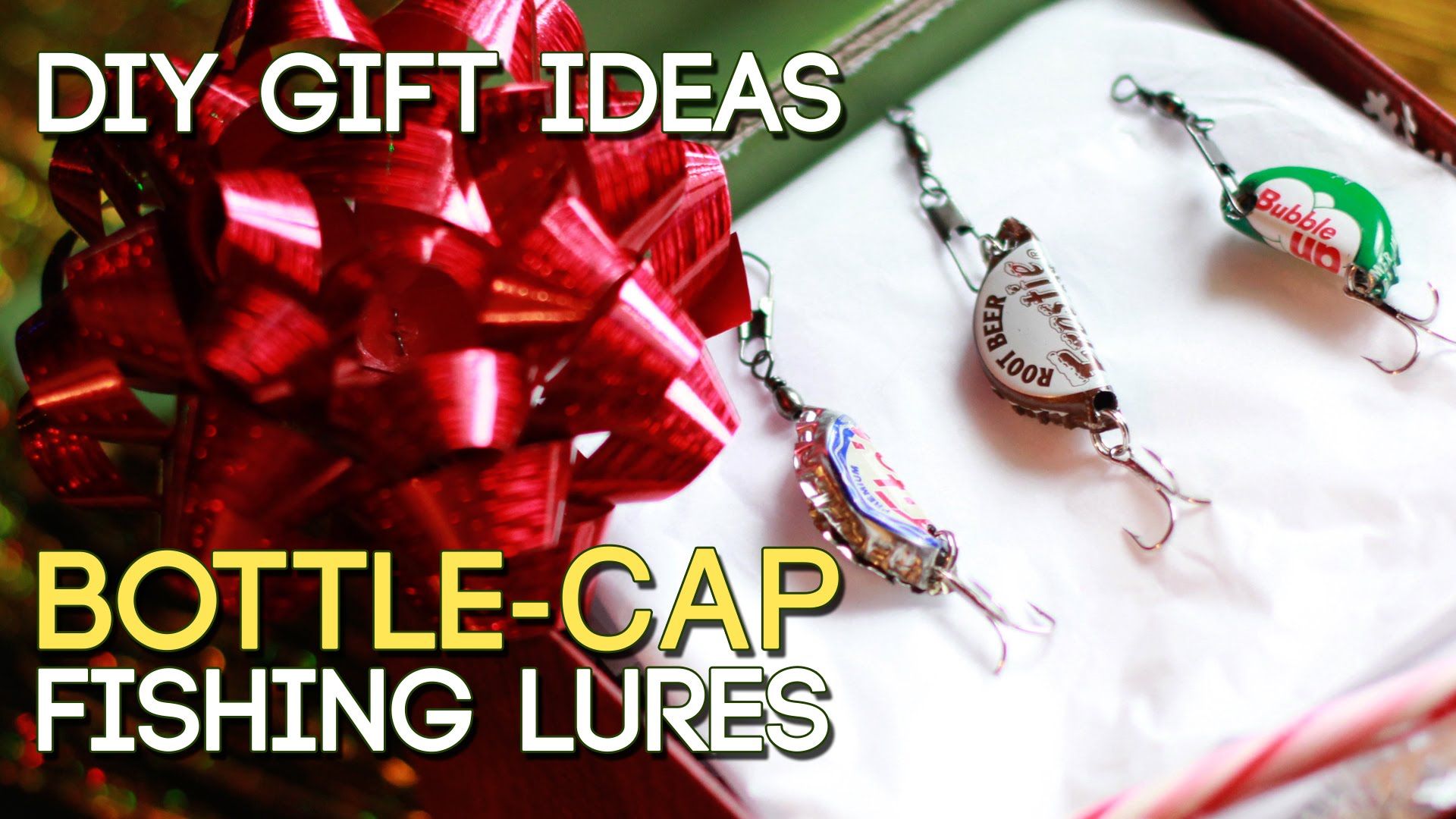 Bottle Cap Fishing Lures | DIY Gifts #2