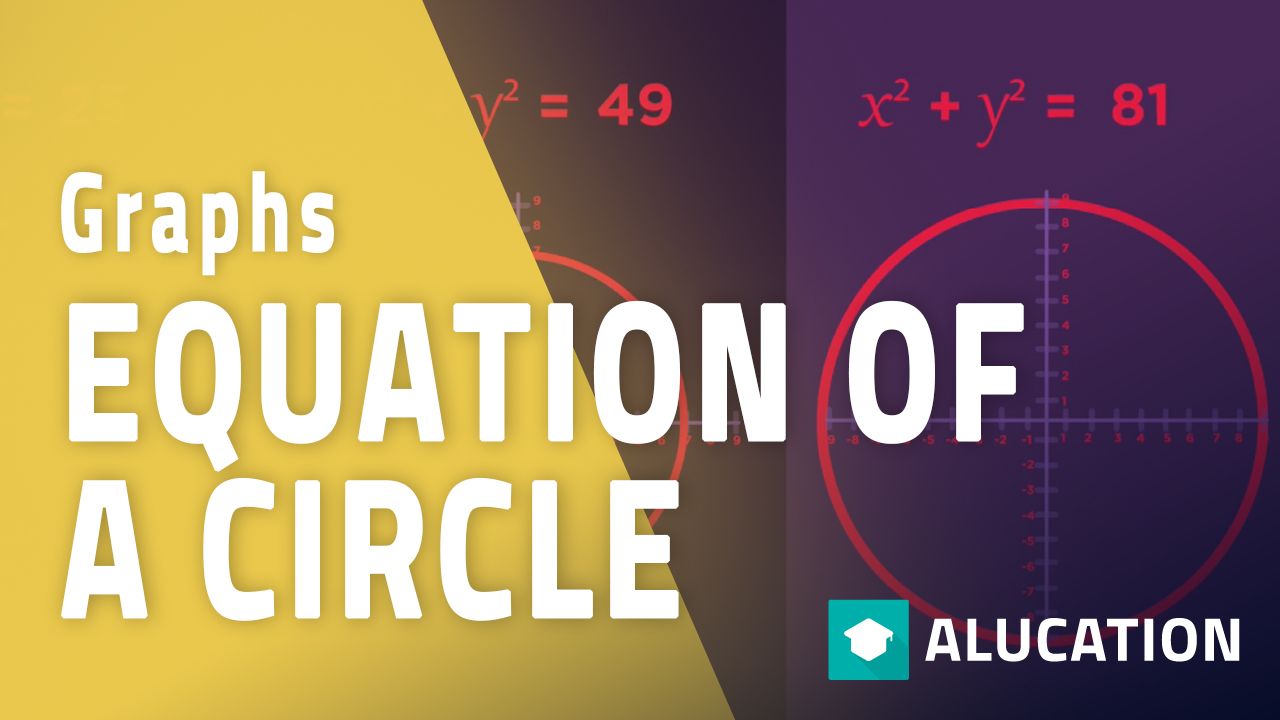 Equation Of A Circle Graphs Maths FuseSchool alugha