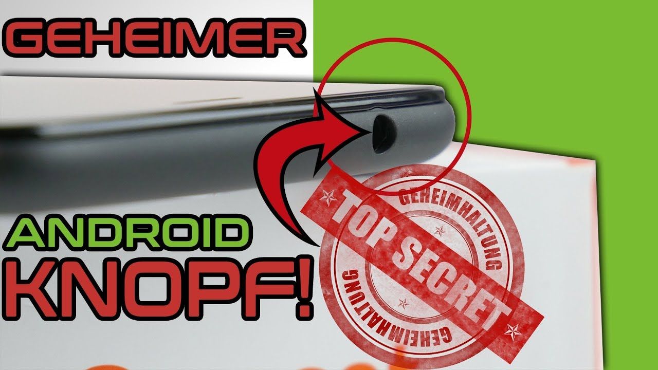 Der GEHEIME Android Knopf! TOP SECRET