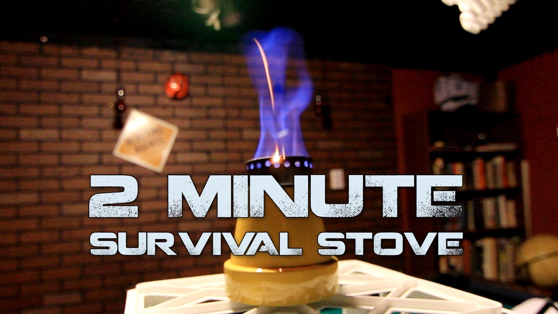 2 Minute Survival Stove