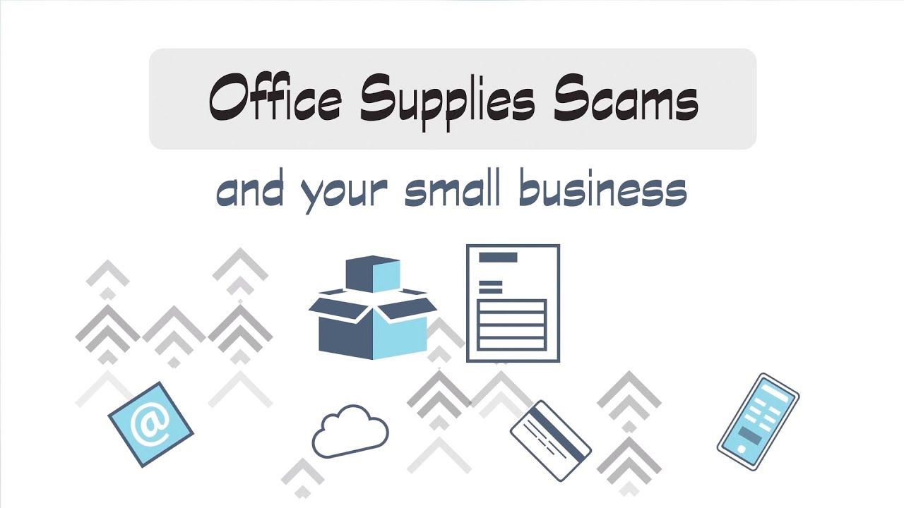Office Supplies Scams and Your Small Business Federal Trade