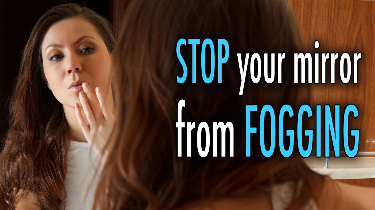 STOP Your Bathroom Mirror from Fogging Up! alugha
