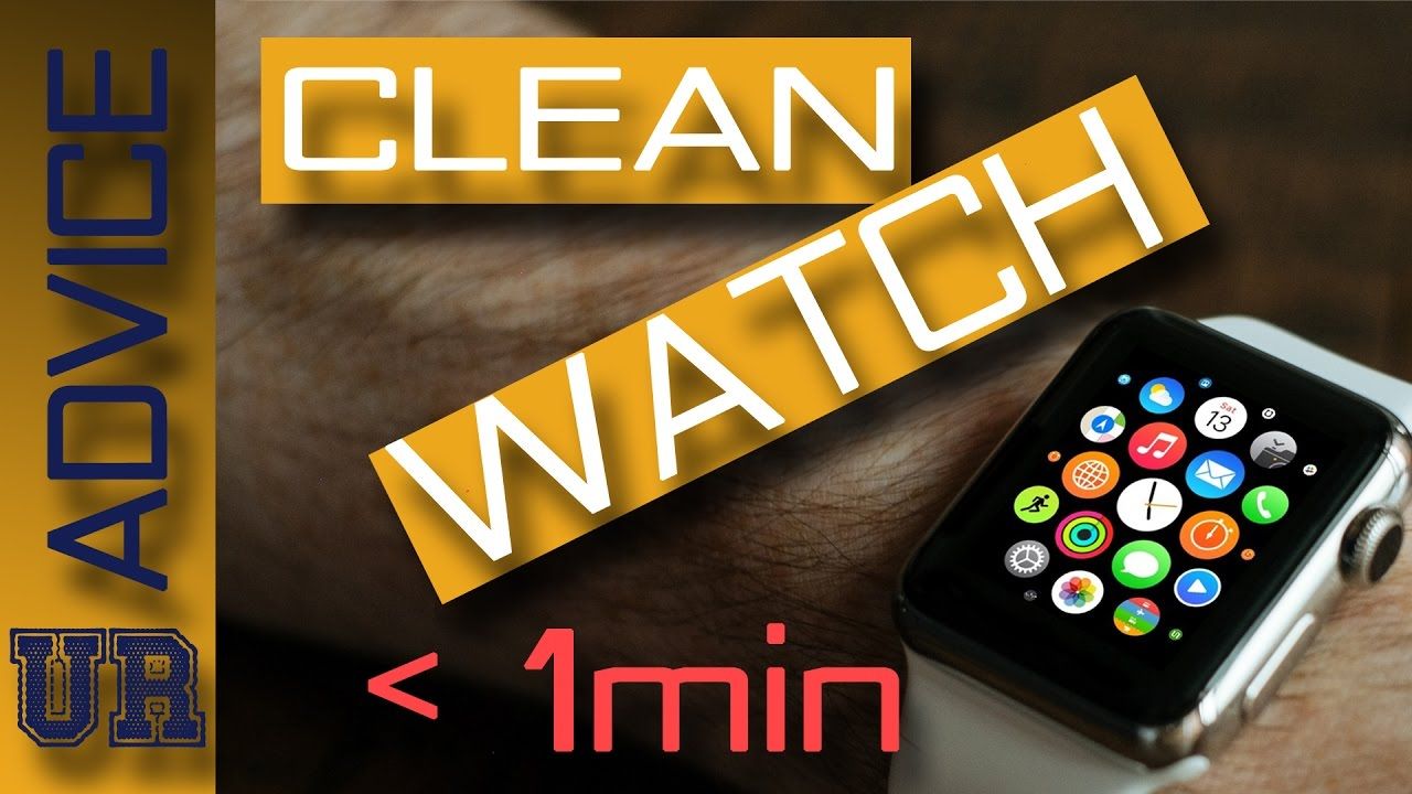 Be Elegant! It takes less than a minute! Watch Cleaning