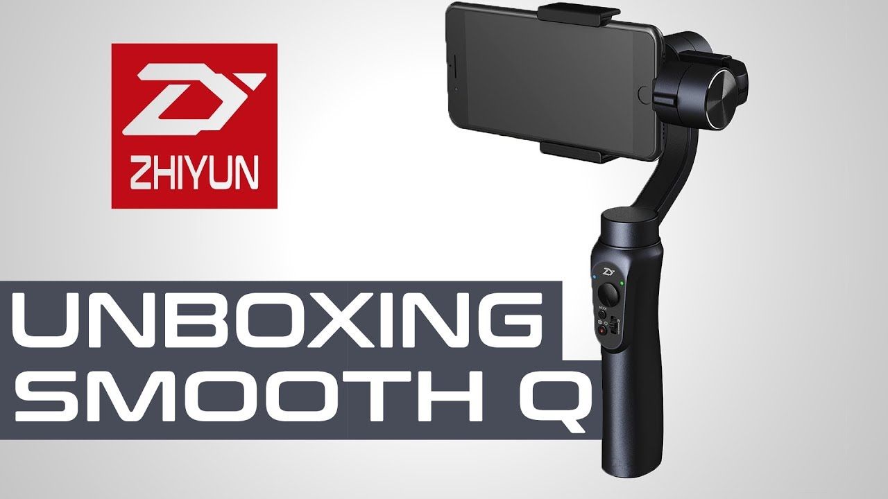 ZHIYUN Smooth Q UNBOXING & Erster Eindruck | Deutsch German