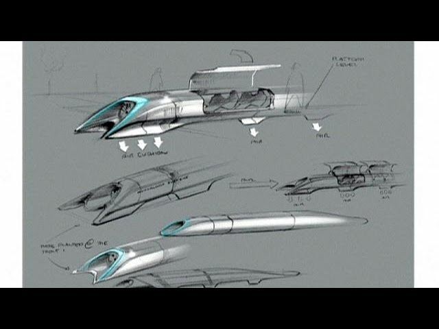 30-min LA-San Francisco 'Hyperloop' idea unveiled