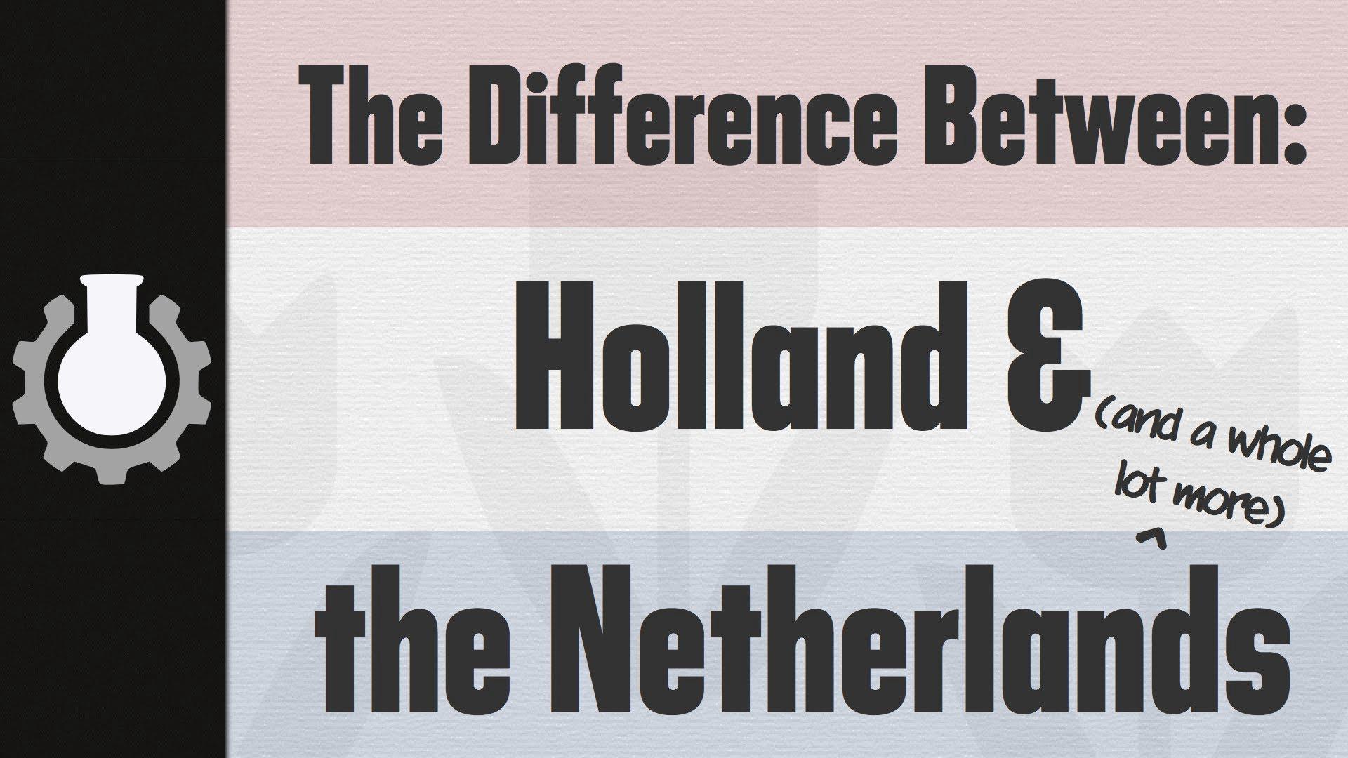 Holland vs the Netherlands