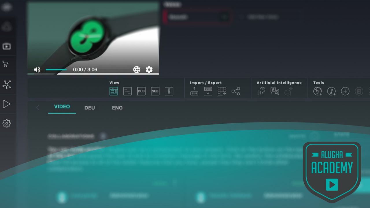 dubbr merge audio track and video with ffmpeg for external use alugha