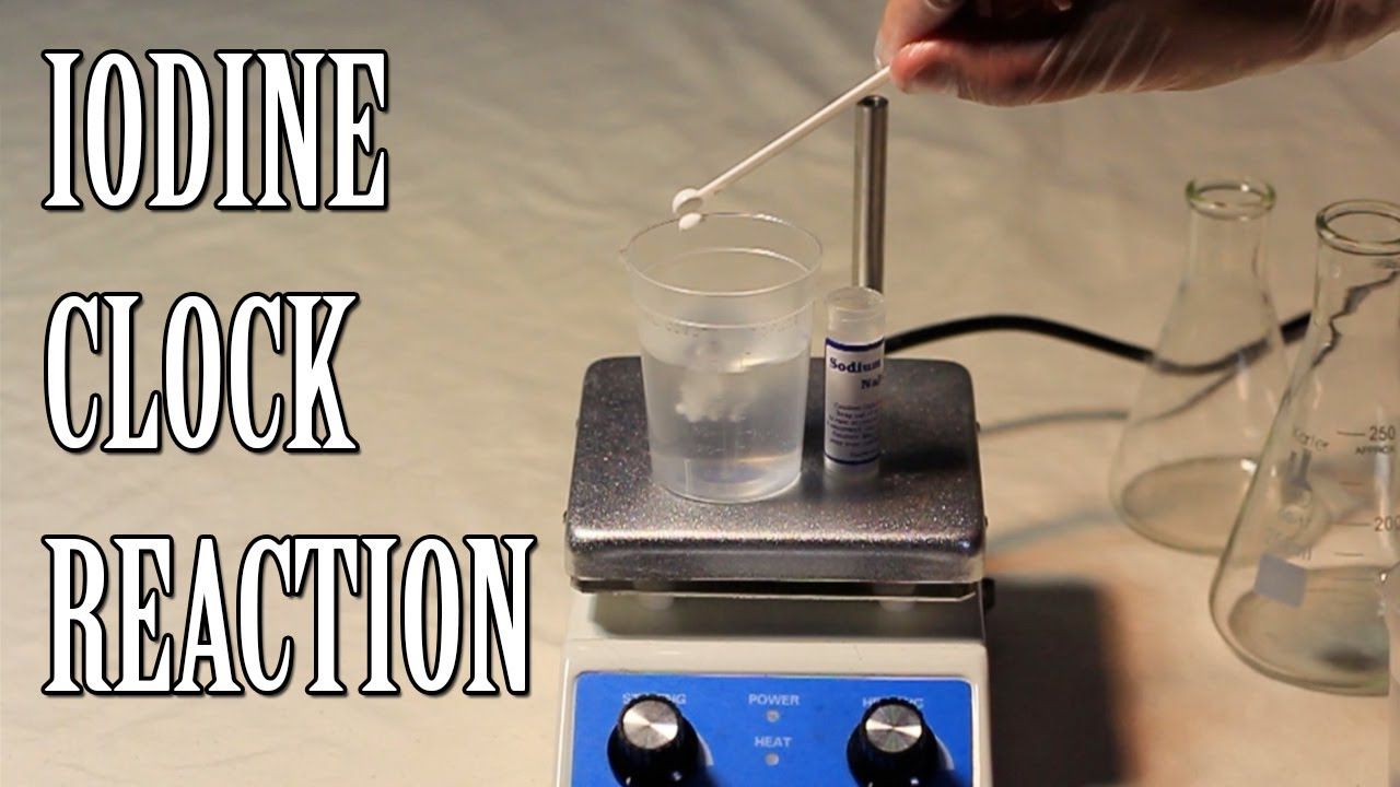 Amazing Iodine Clock - Chemical Reaction – Alucation